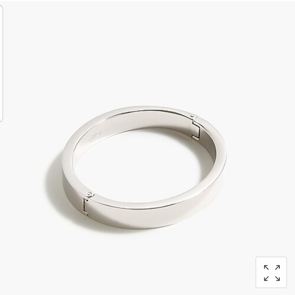 J. Crew Jewelry - J.Crew Hinge Silver Bracelet J. Crew Jewelry - J.Crew Hinge Silver Bracelet